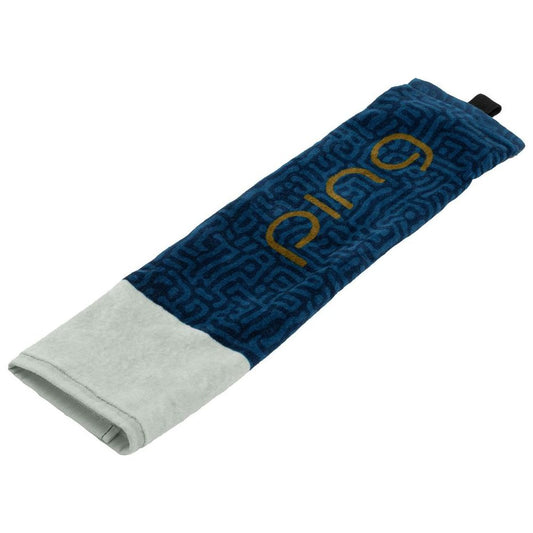 Ping Trifold G Le3, Navy, Gold, dámský golfový ručník