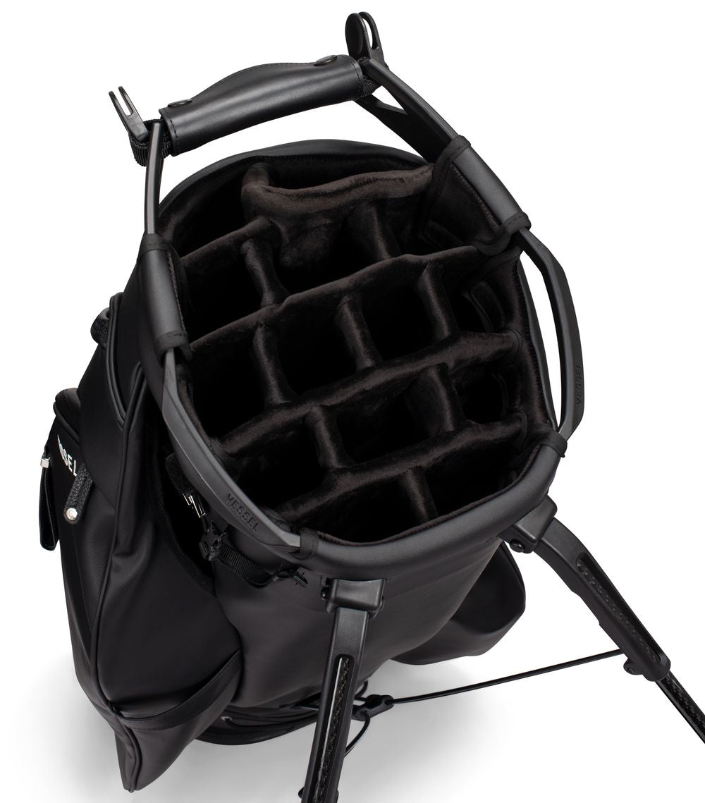 Vessel Player V Pro Stand 14, Black, prémiový golfový bag na nošení