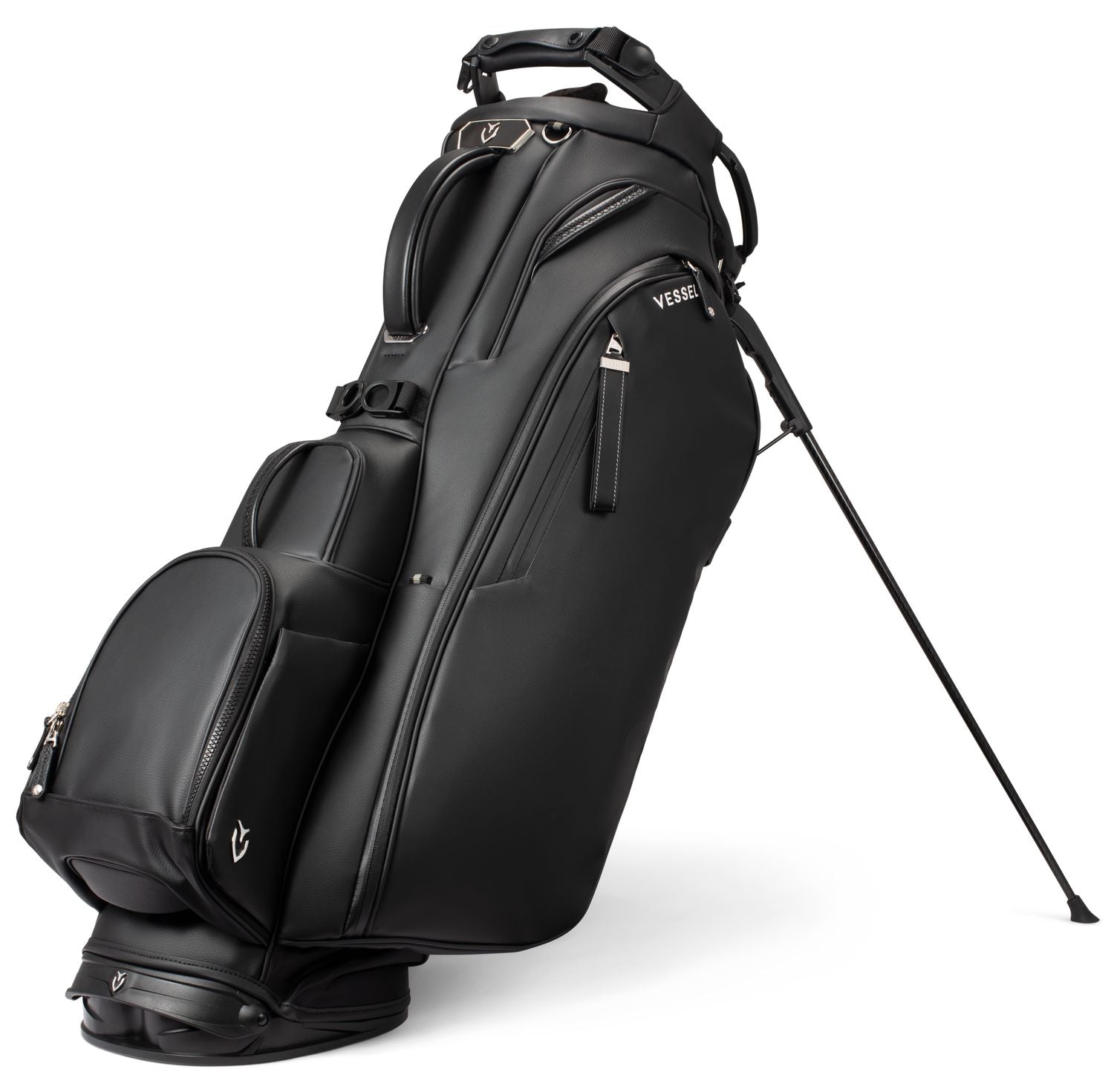 Vessel Player V Pro Stand 14, Black, prémiový golfový bag na nošení