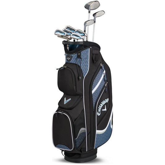 Callaway Solaire Light Blue, pravé držení, dámská začátečnická golfová sada