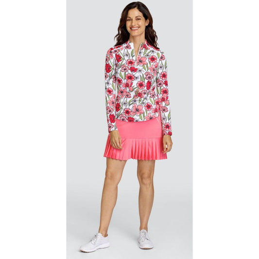 Tail Theola LS Funnelnktop Curvedhe, Strawberry Blossoms