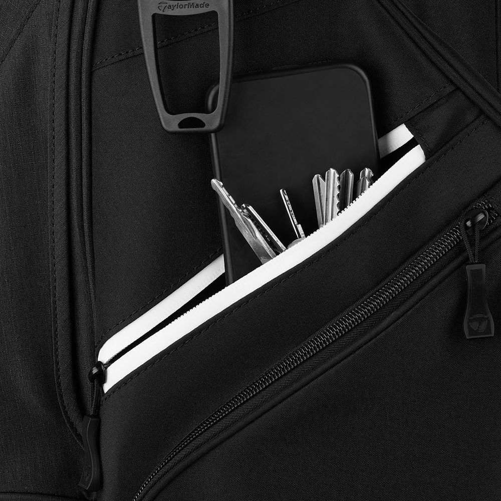 TaylorMade Cart Lite, černý vozíkový golfový bag