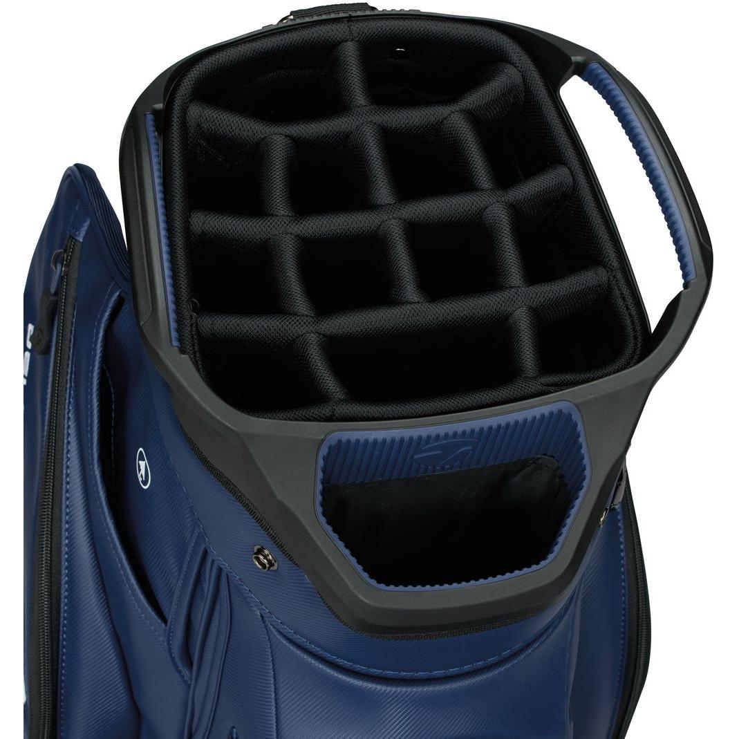 TaylorMade Deluxe 2026, Tmavě modrý, golfový bag na vozík