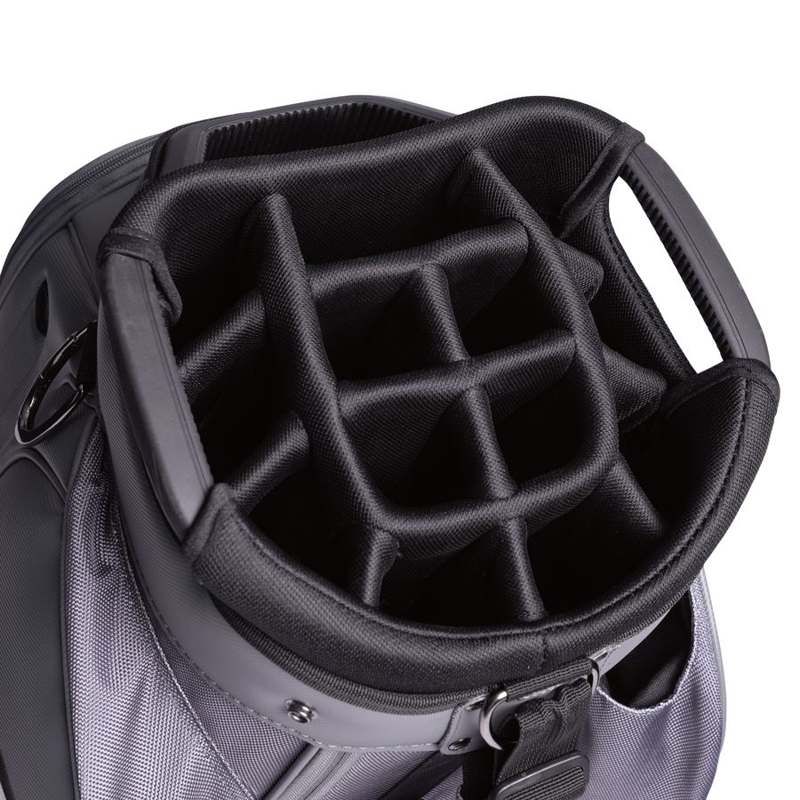 TaylorMade Deluxe, Charcoal, vozíkový bag