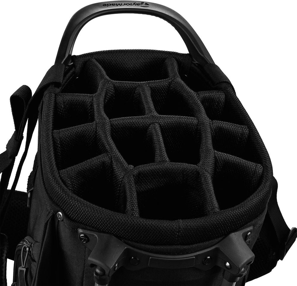 TaylorMade FlexTech Crossover, černý golfový stand bag