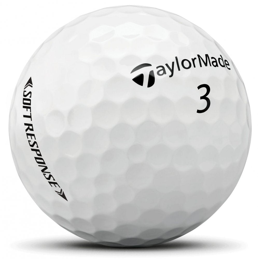 TaylorMade Soft Response 2022, bílé golfové míčky