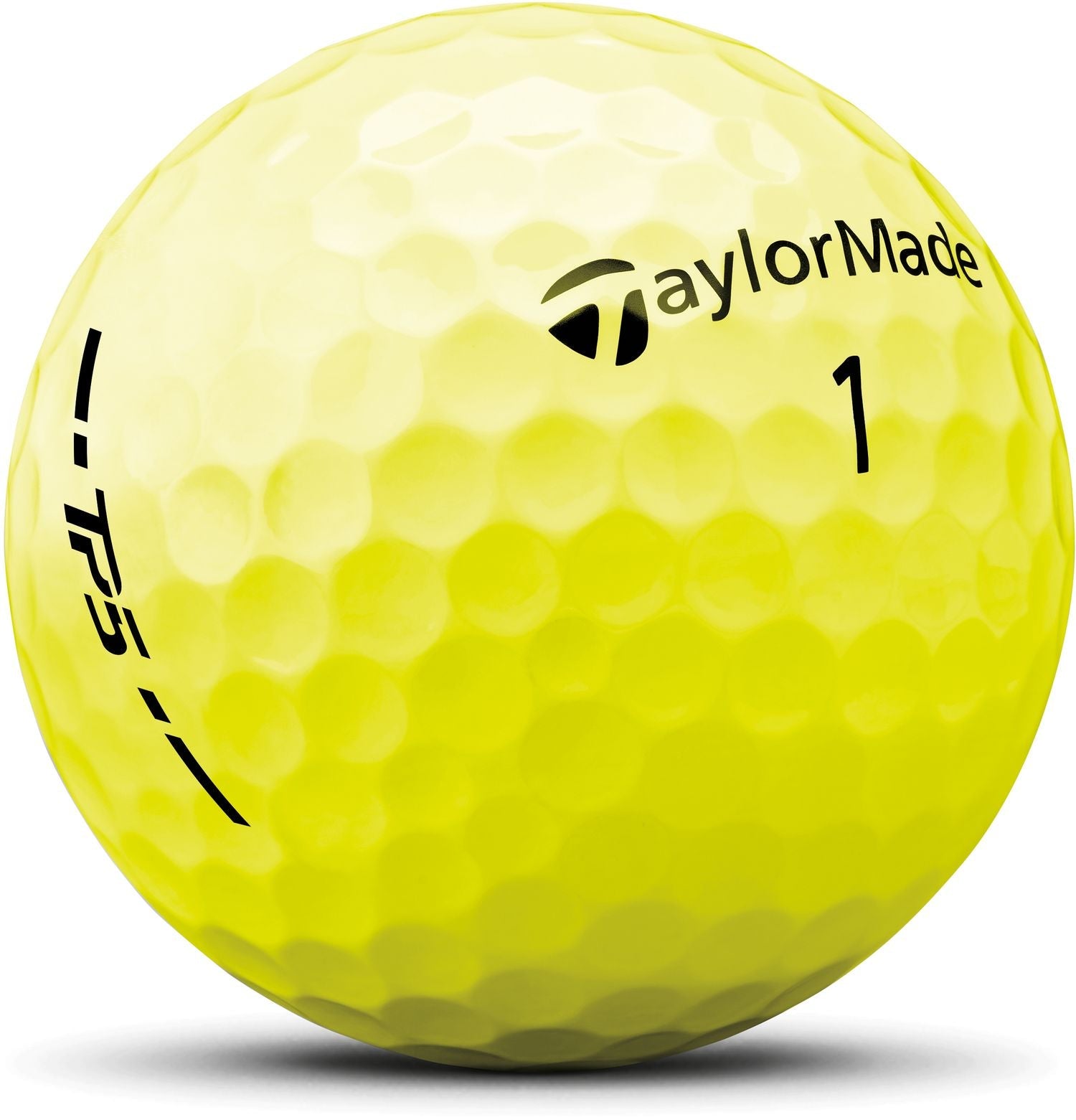 TaylorMade TP5 2024, žluté golfové míčky