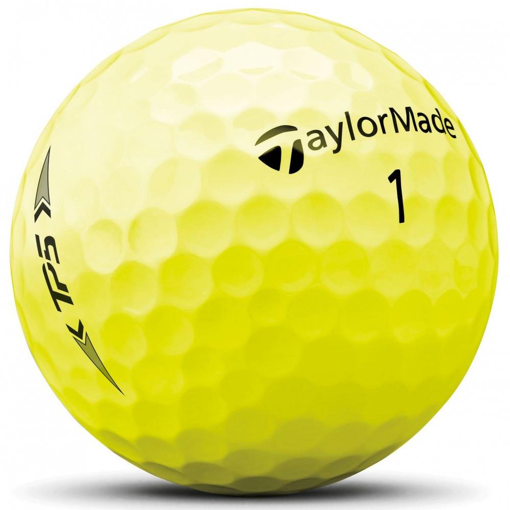TaylorMade TP5 21, žluté golfové míčky