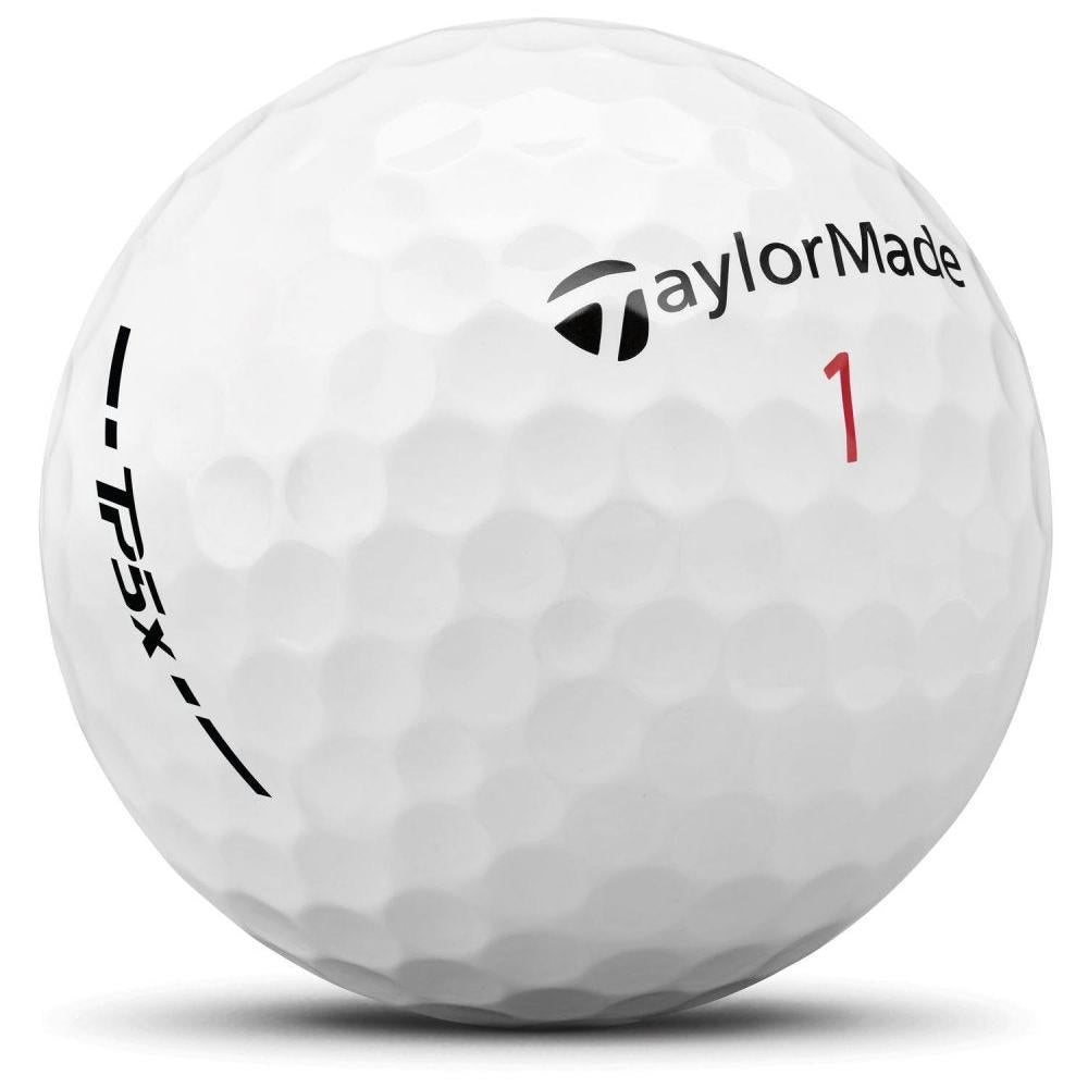 TaylorMade TP5x 2024, bílé golfové míčky