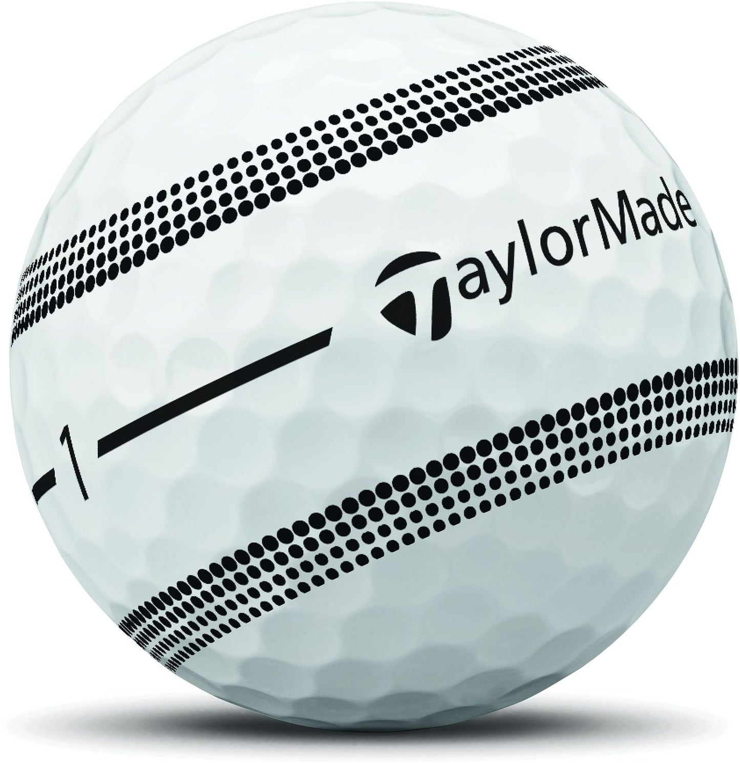 TaylorMade TP5x Stripe 2025, bílé golfové míčky