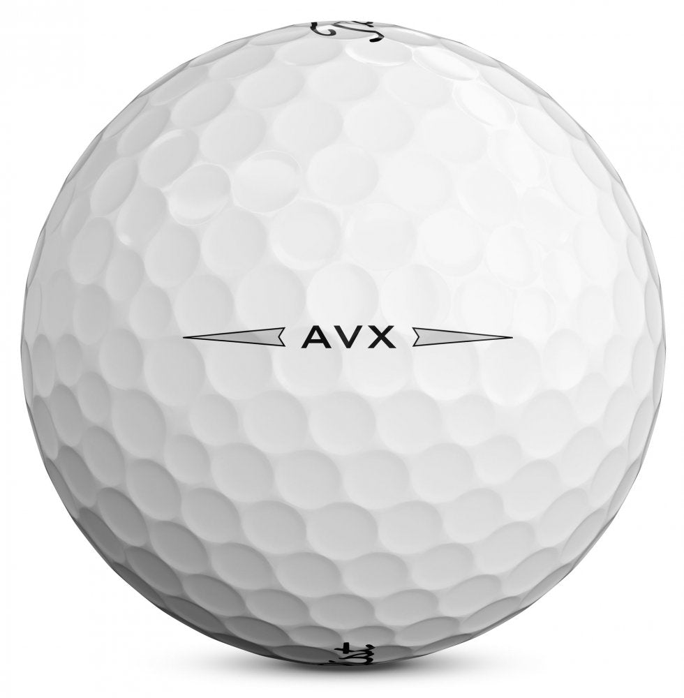 Titleist AVX 2020, bílé golfové míčky