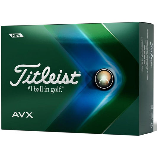 Titleist AVX, bílé golfové míčky