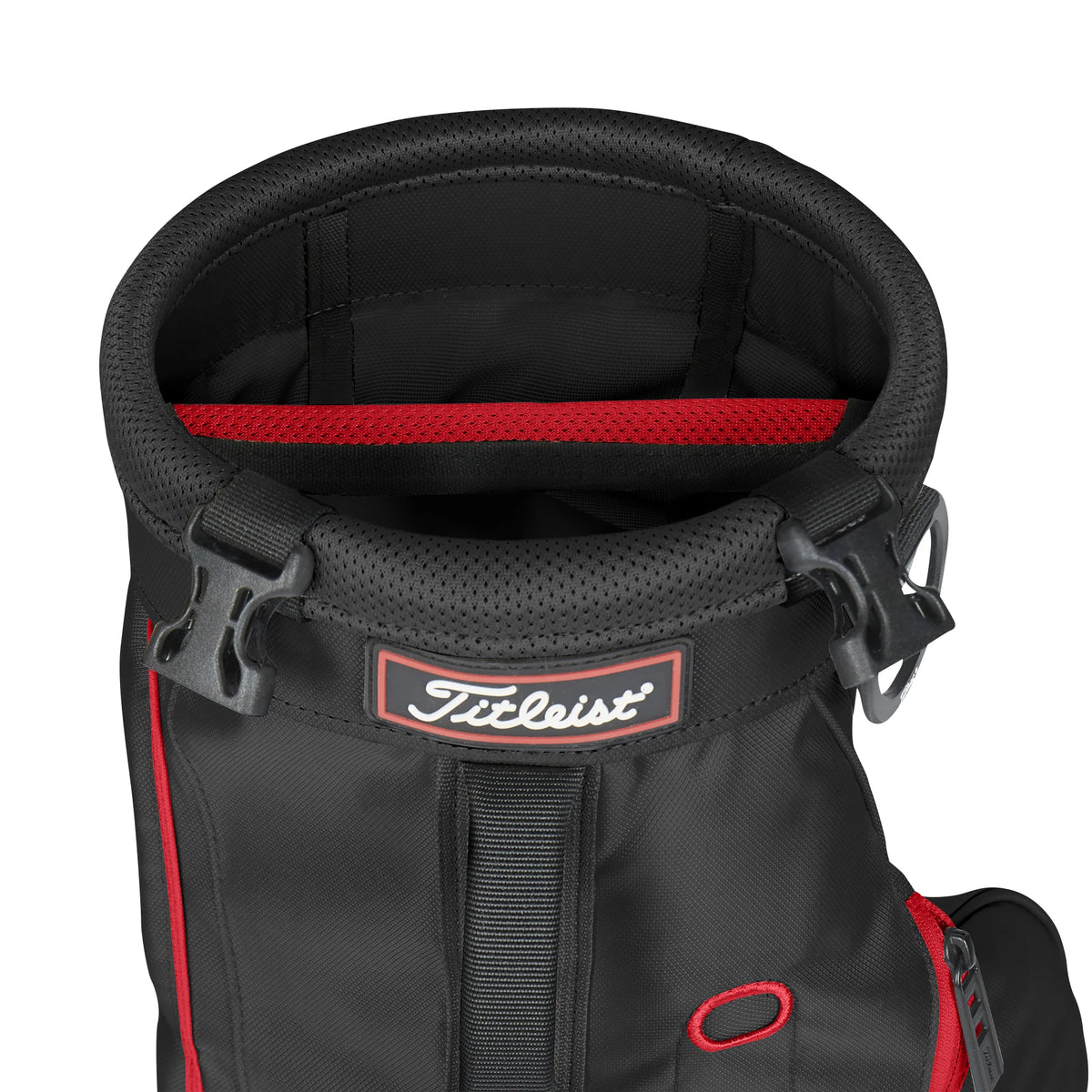 Titleist Carry, Černo červený, ultra lehký golfový bag na nošení