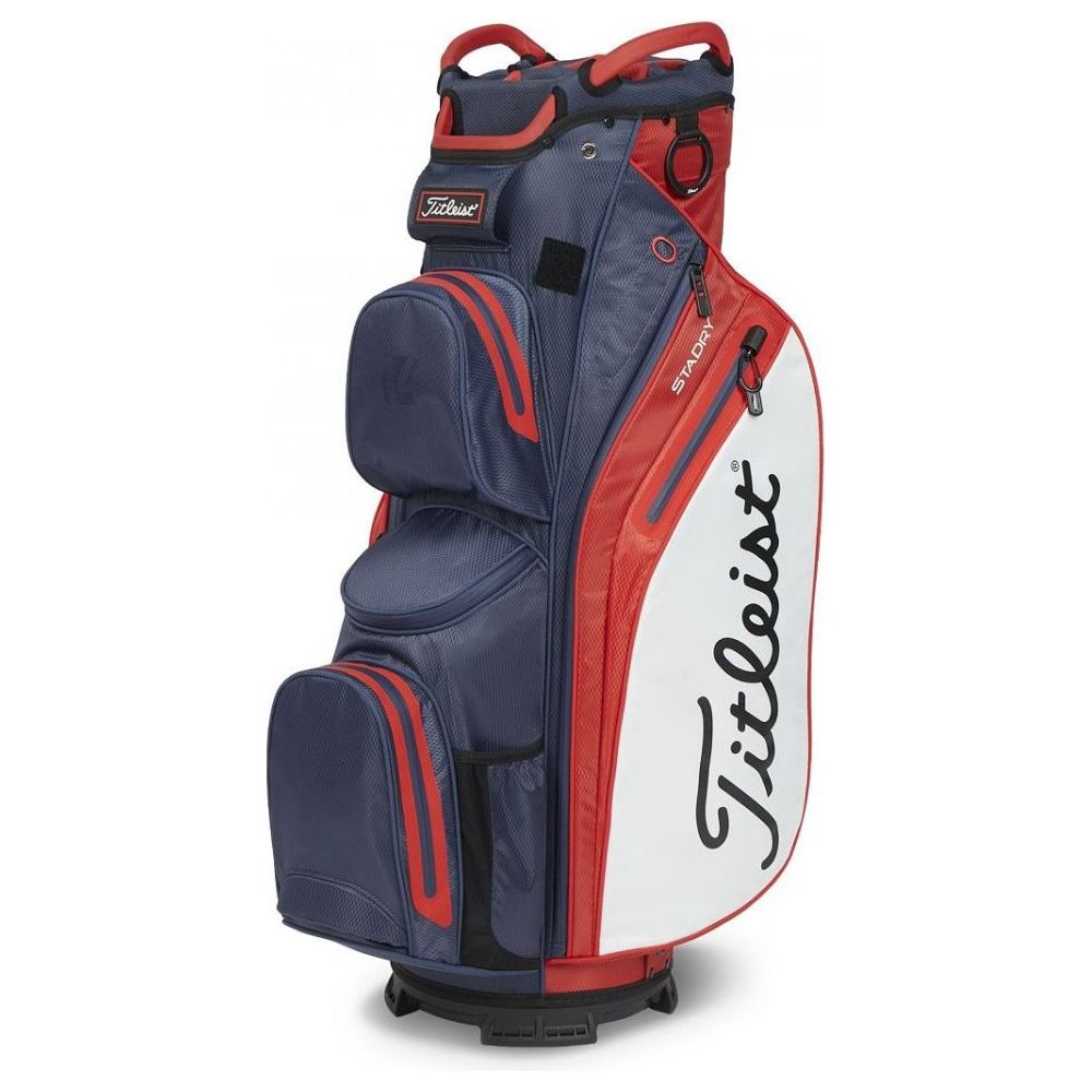Titleist Cart 14 StaDry, Navy, Red, White