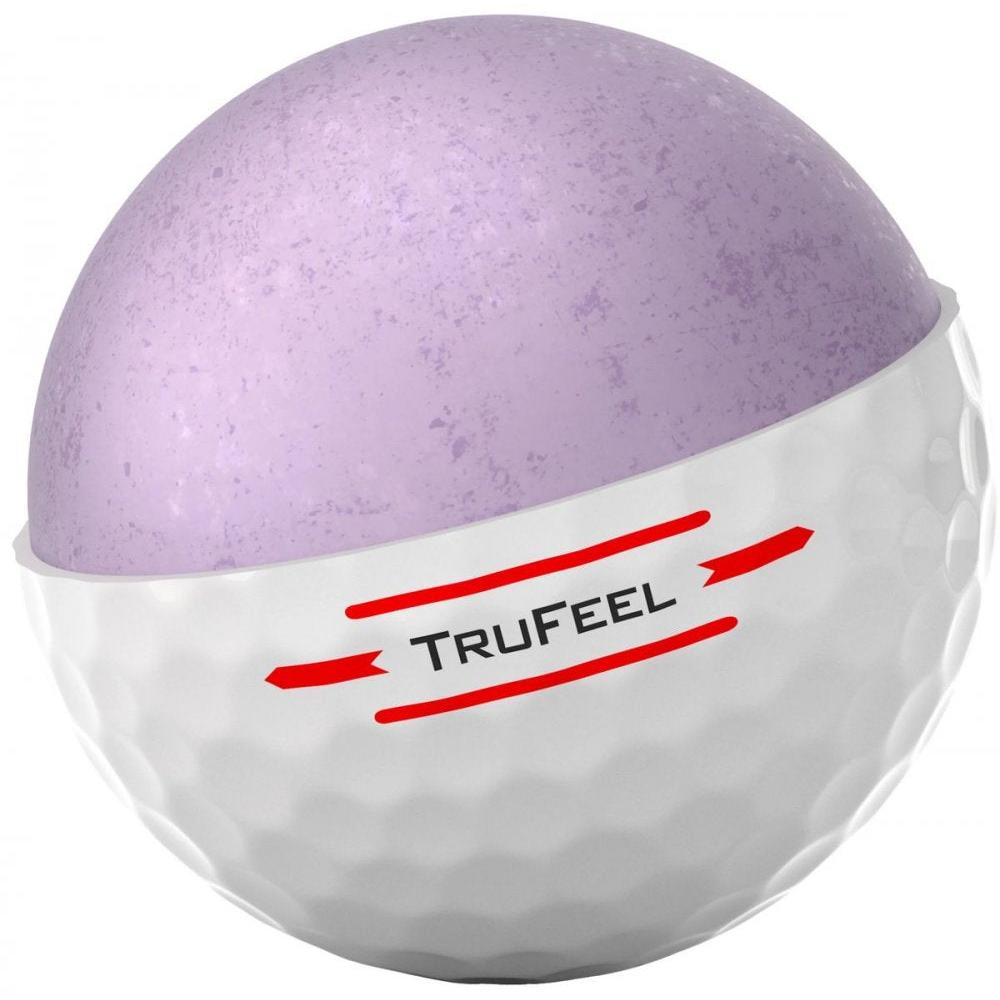 Titleist FruFeel 2024, bílé golfové míčky