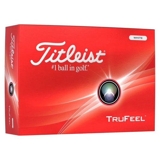 Titleist FruFeel 2024, bílé golfové míčky