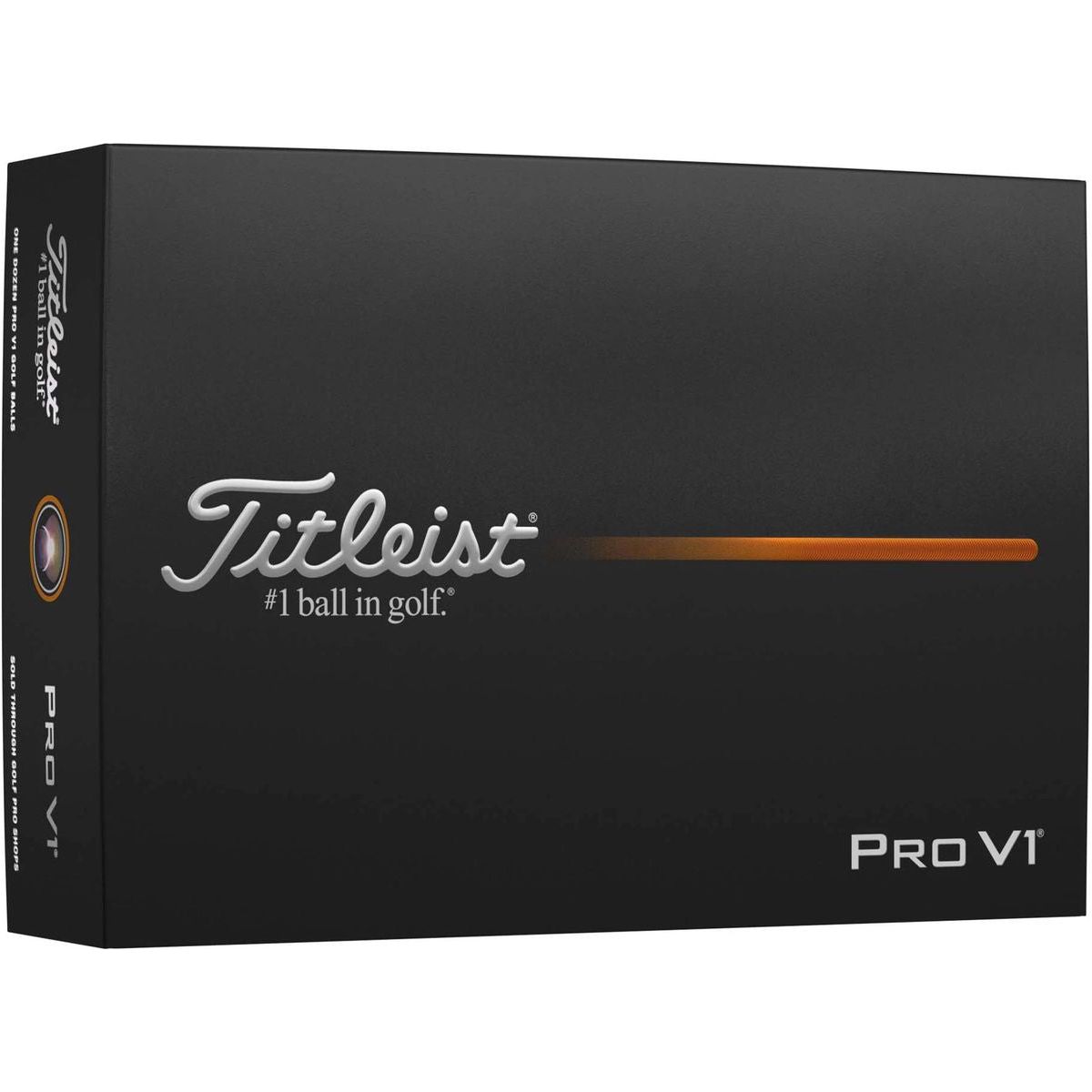 Titleist PRO V1 2025, bílé golfové míčky