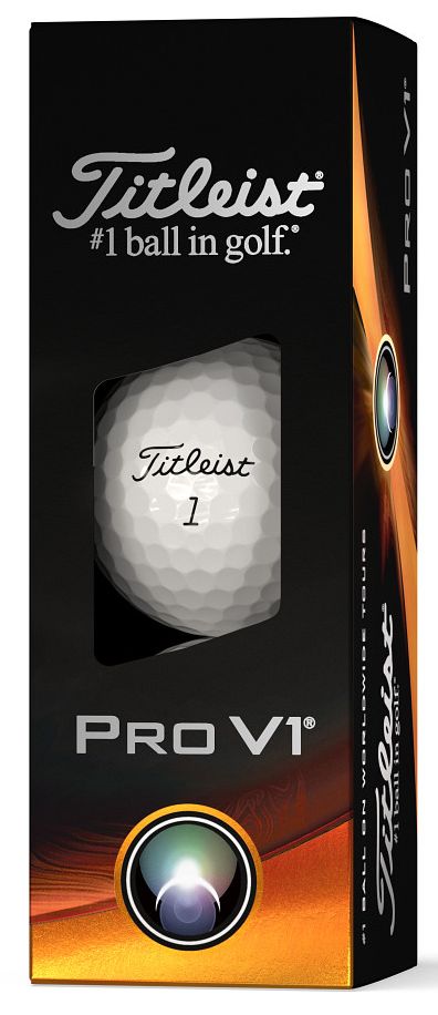 Titleist PRO V1, bílé golfové míčky