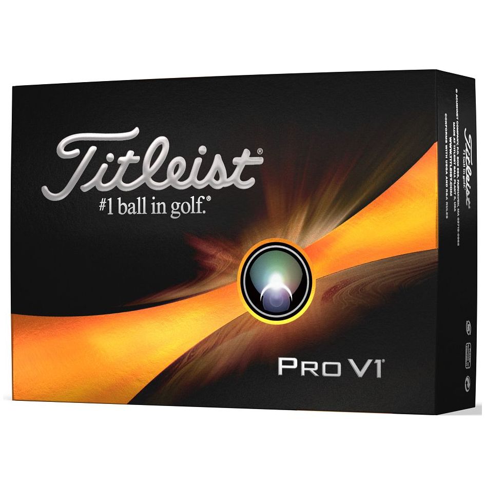 Titleist PRO V1, bílé golfové míčky