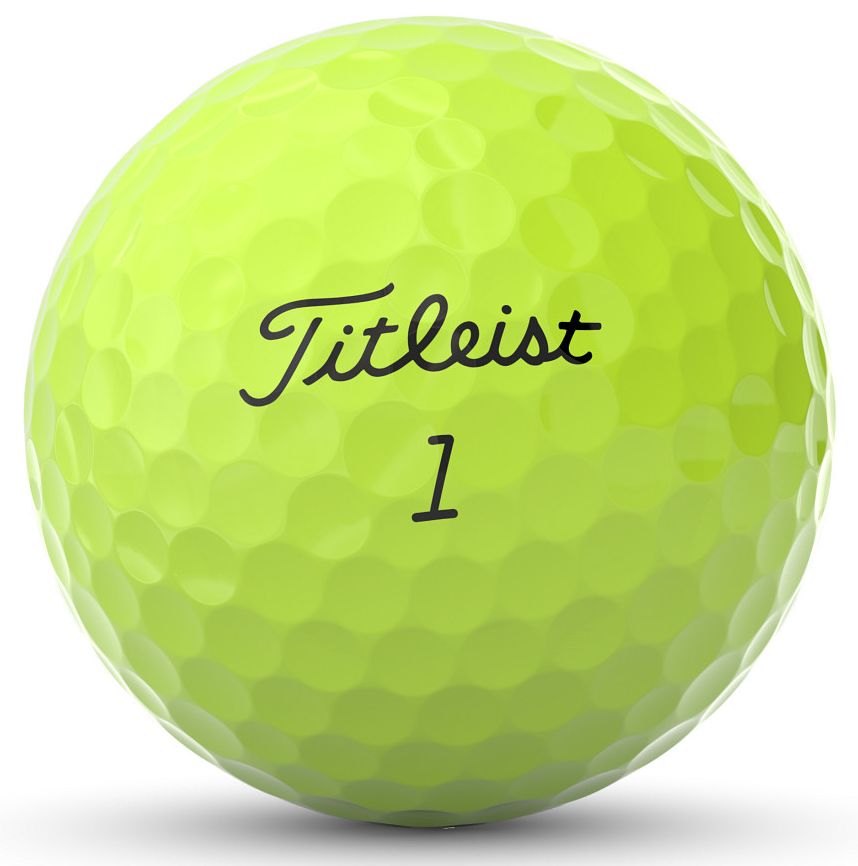Titleist PRO V1, žluté golfové míčky