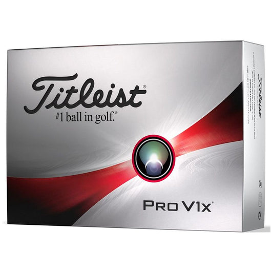 Titleist PRO V1x, bílé golfové míčky