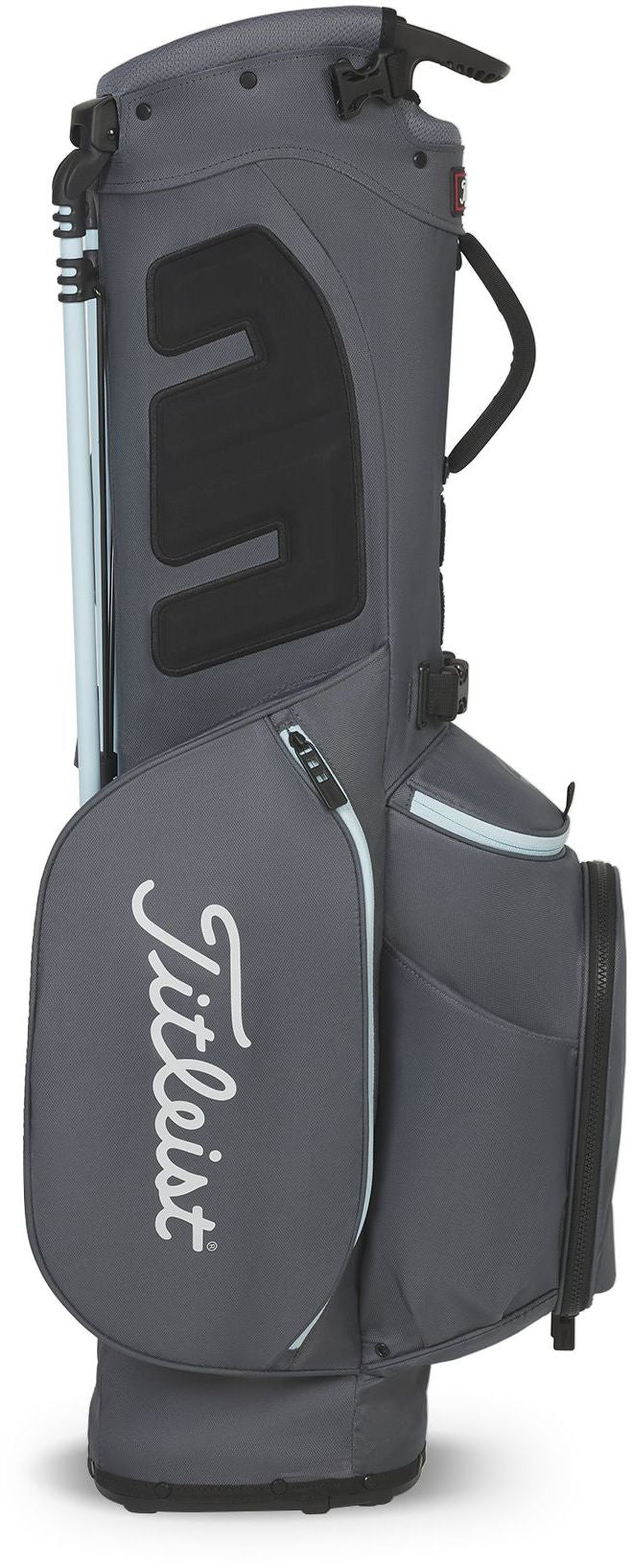 Titleist Players 4, Charcoal, Sky, golfový bag na nošení
