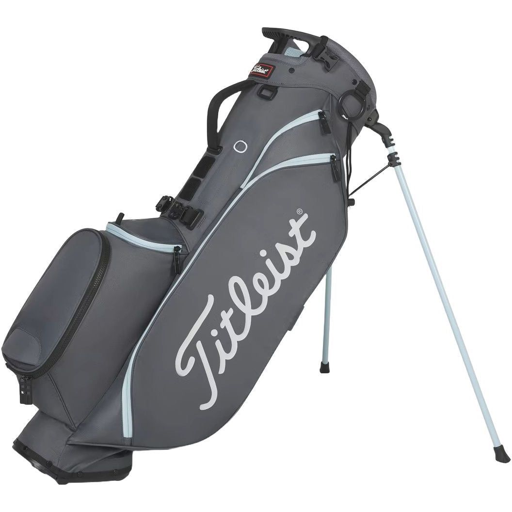 Titleist Players 4 StaDry, Charcoal, Sky, nepromokavý golfový bag na nošení