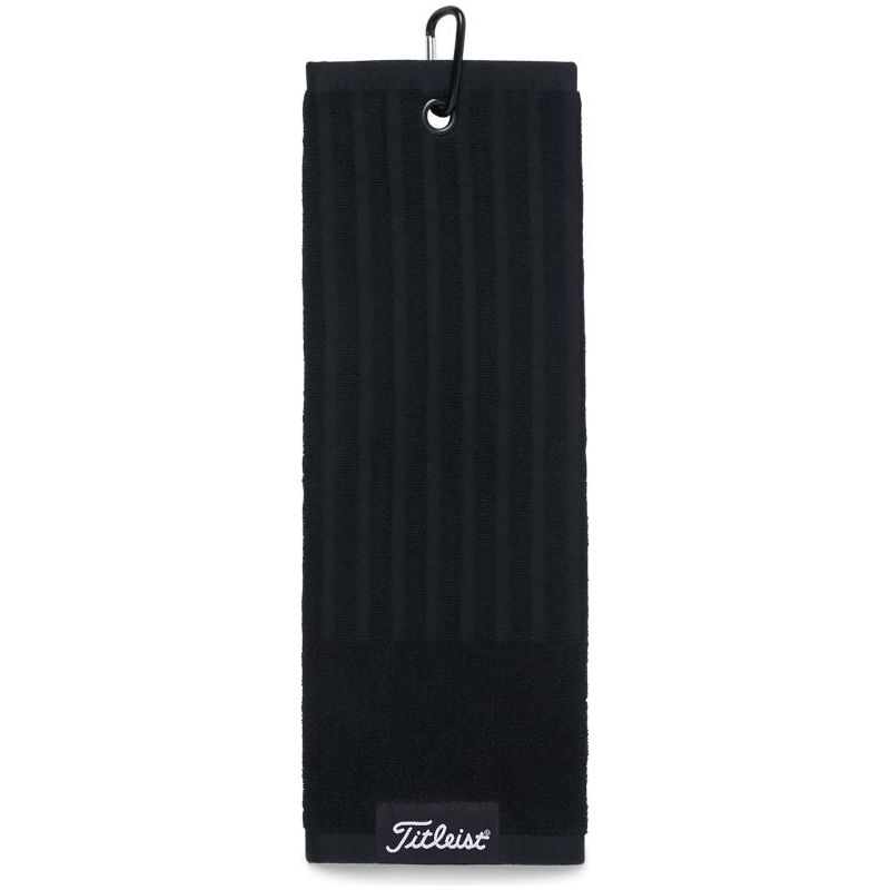 Titleist Players TriFold, Black, golfový ručník