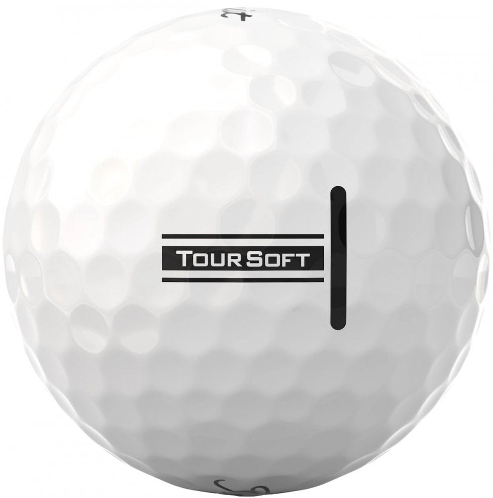 Titleist Tour Soft 2024, bílé golfové míčky