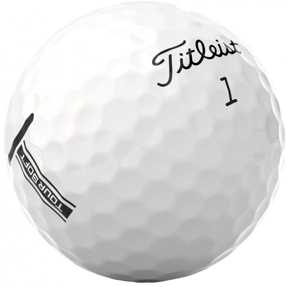Titleist Tour Soft 2024, bílé golfové míčky