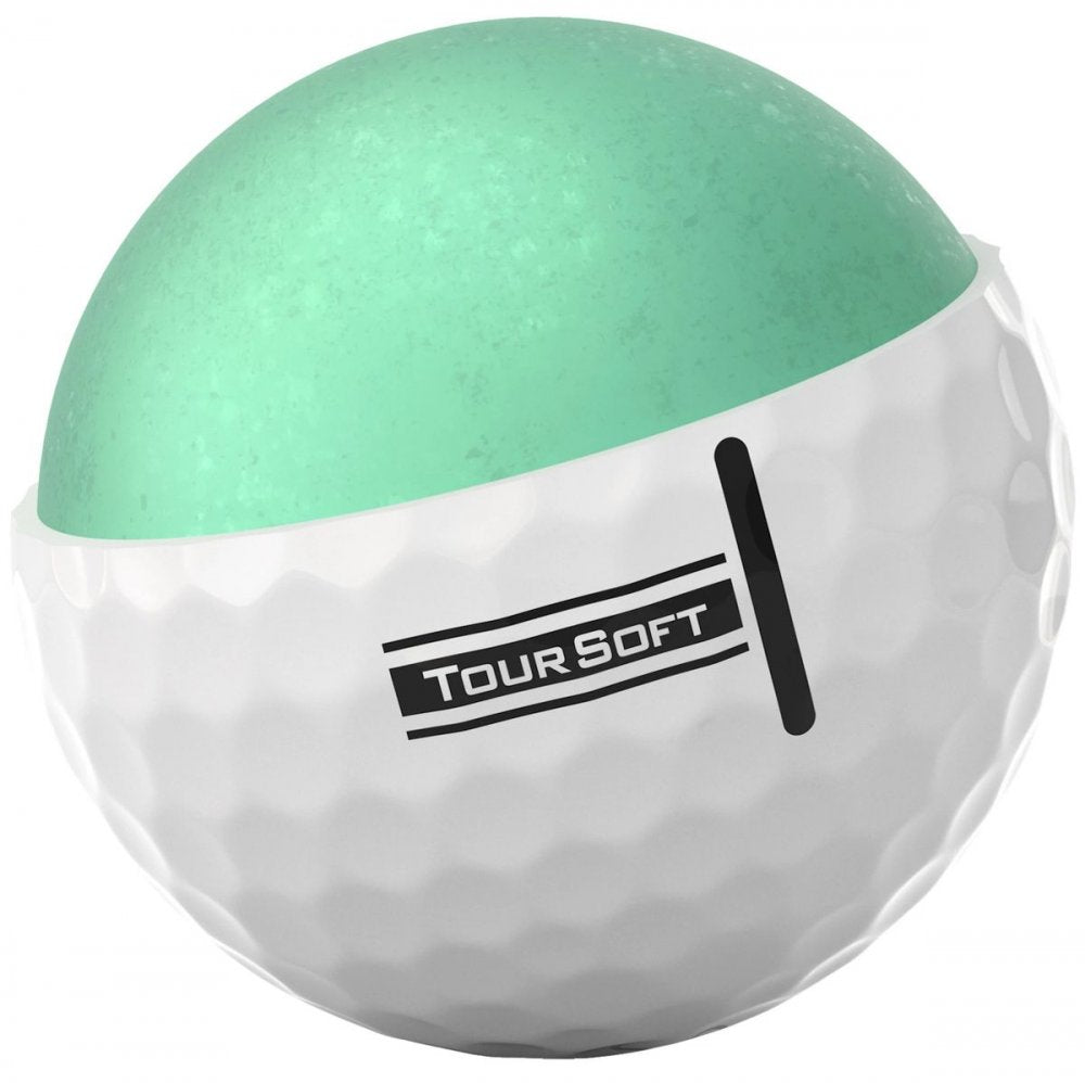 Titleist Tour Soft 2024, bílé golfové míčky