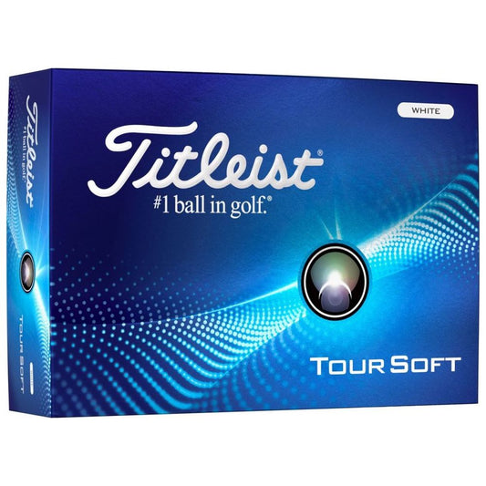 Titleist Tour Soft 2024, bílé golfové míčky