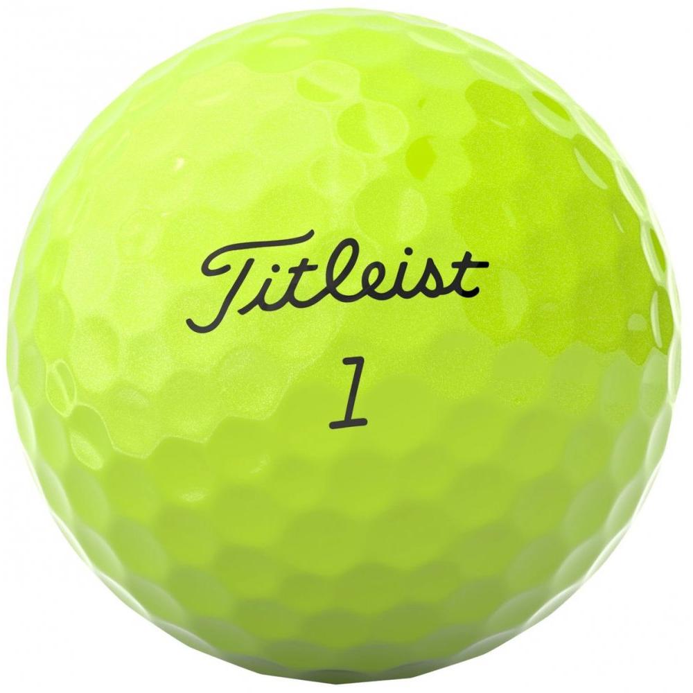 Titleist Tour Soft 2024, žluté golfové míčky