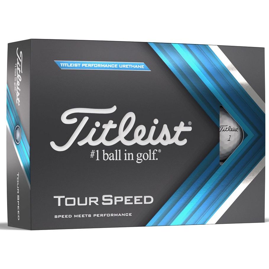 Titleist Tour Speed, bílé golfové míčky