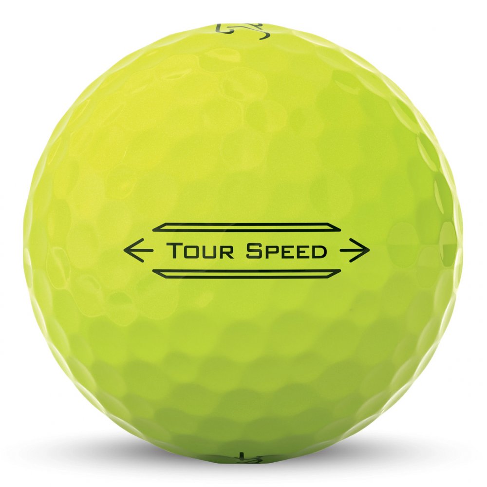 Titleist Tour Speed, žluté golfové míčky