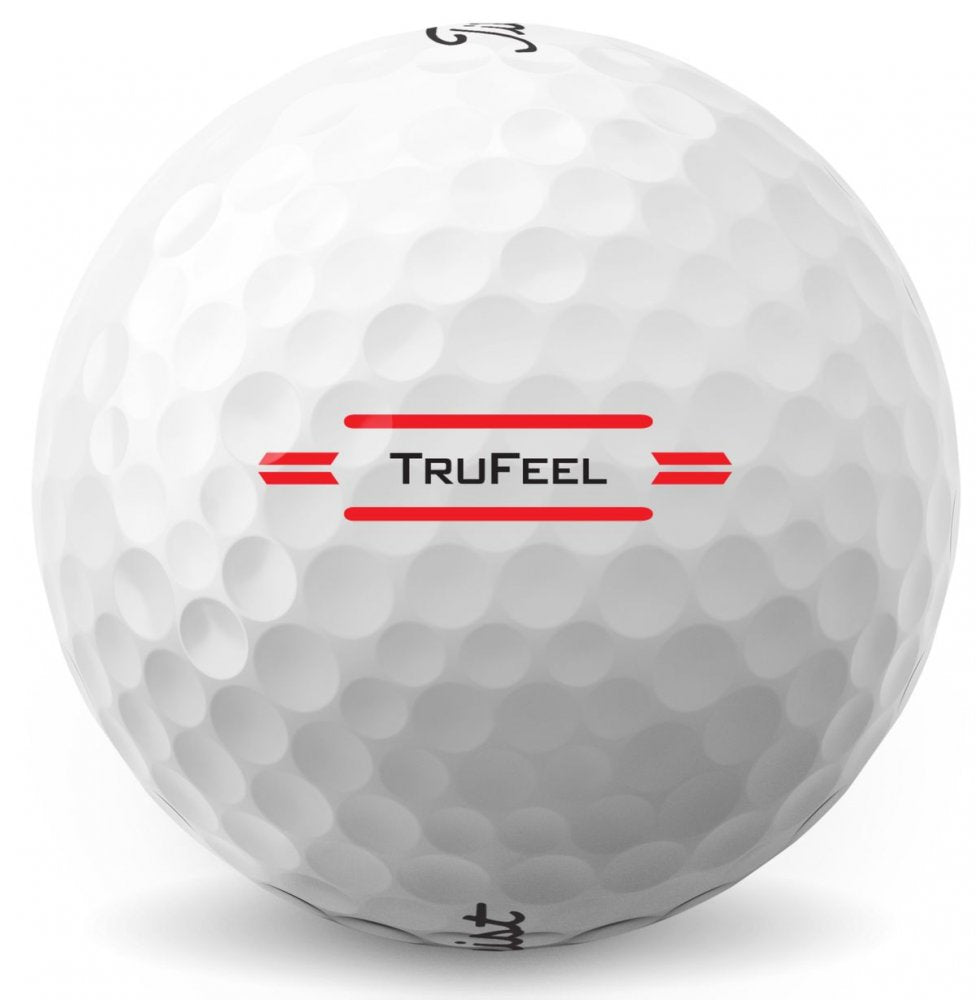 Titleist TruFeel, bílé golfové míčky