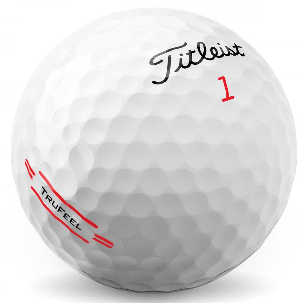 Titleist TruFeel, bílé golfové míčky