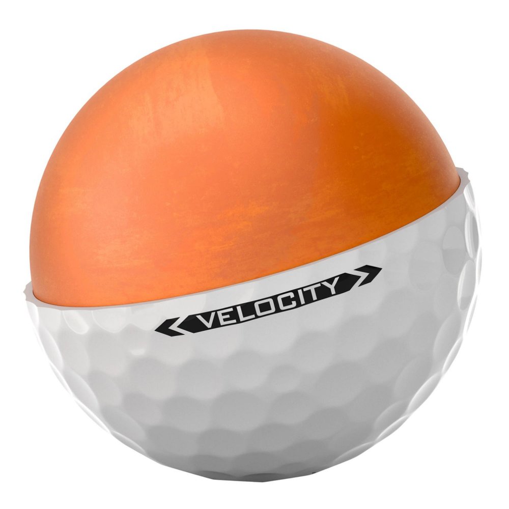 Titleist Velocity 2024, bílé golfové míčky