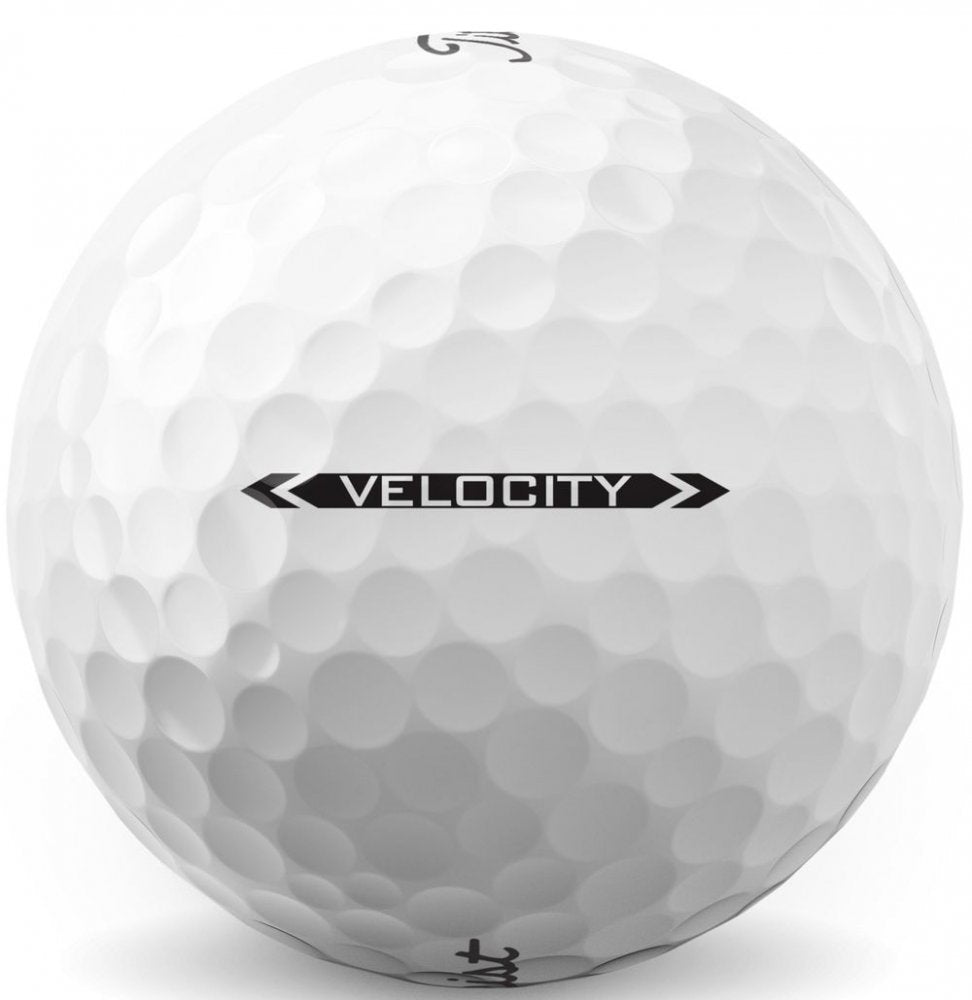 Titleist Velocity, bílé golfové míčky