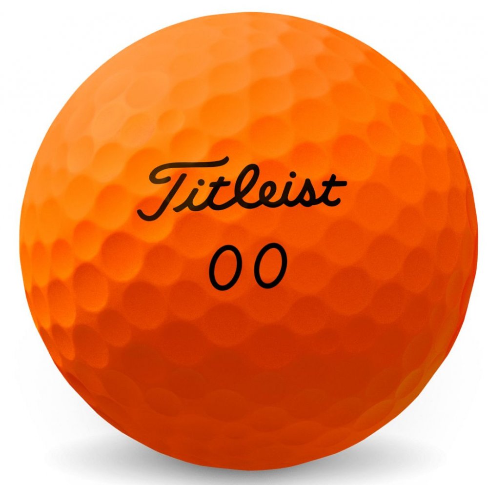 Titleist Velocity, oranžové golfové míčky