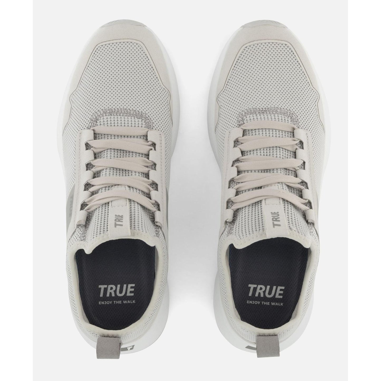 True All Day Knit Four, Grey Day, šedé pánské golfové boty, bezspikové