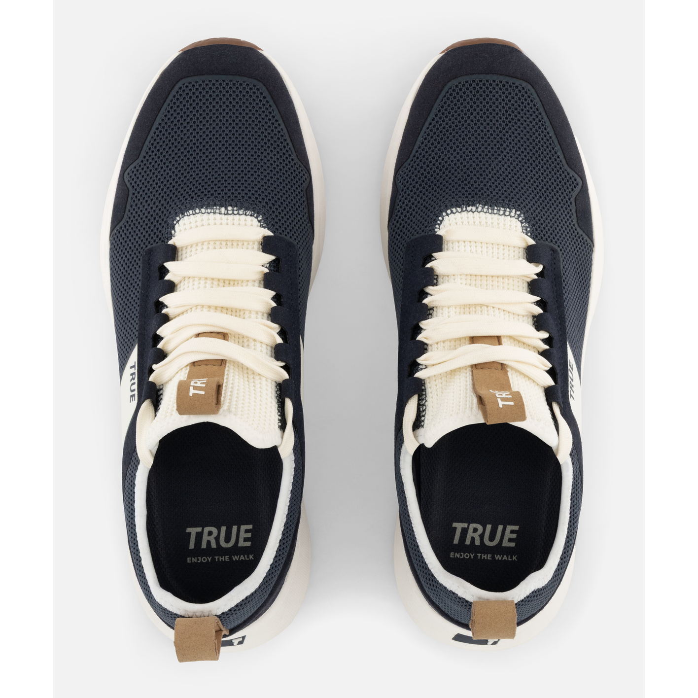 True All Day Knit Four, Varsity Navy, tmavě modré pánské golfové boty, bezspikové