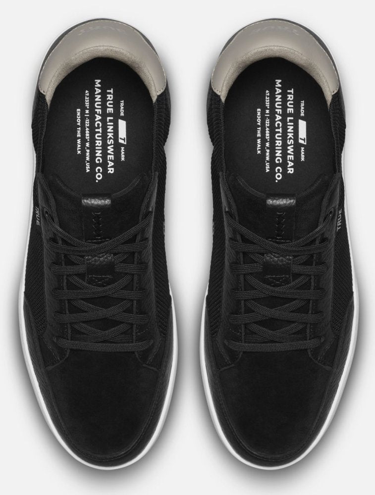 True FS-02 Mixed Media, Black Truffle, pánské golfové boty