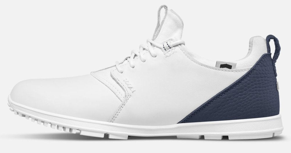 True OG Tour, White, Navy, barefoot pánské golfové boty