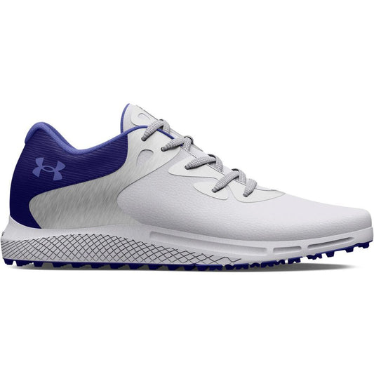 Under Armour Charged Breathe 2 SL, White, Metalic Silver