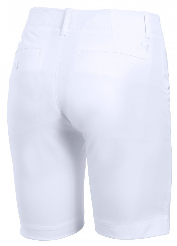 Under Armour Links Short, White, True Gray Heather