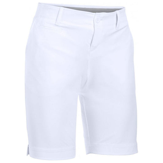 Under Armour Links Short, White, True Gray Heather