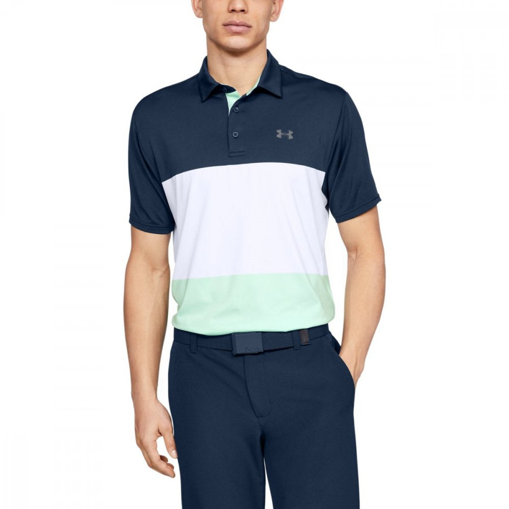 Under Armour Playoff Polo 2 Heritage, Academy, Pitch Gray