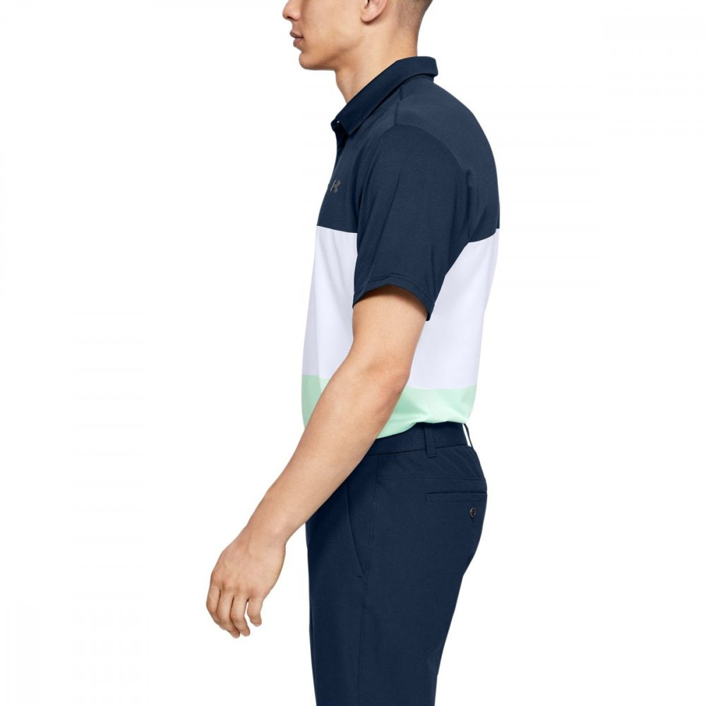 Under Armour Playoff Polo 2 Heritage, Academy, Pitch Gray