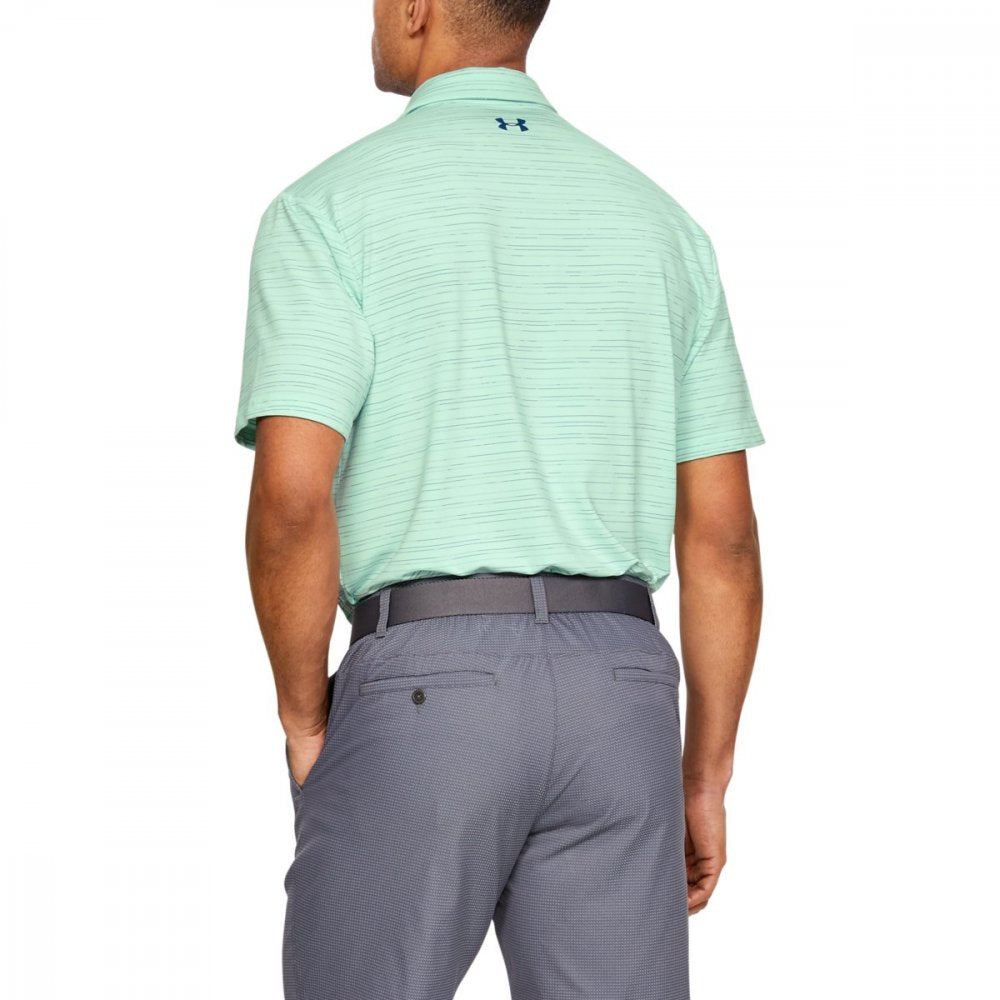 Under Armour Playoff Polo 2 Laser, Aqua Foam, Petrol Blue, Petrol Blue Under Armour